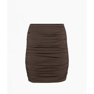 Aritza Ruched Mini Skirt